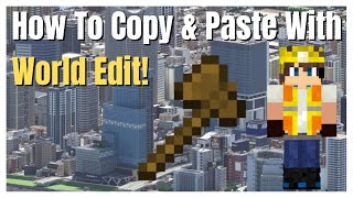 How To Copy amp Paste With World Edit [upl. by Garnes]