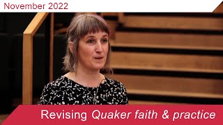 Revising Quaker faith amp practice [upl. by Ahseenak]