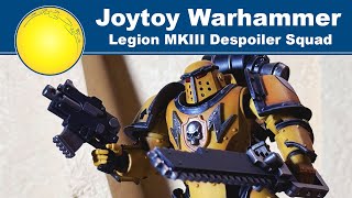 CLOSER LOOK  Joytoy Warhammer Legion MKIII Despoiler Squad [upl. by Attehcnoc291]