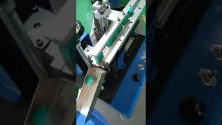 Automatic Capacitor Lead Cutting Trimming Machine With Feeder Bowl [upl. by Alesram886]