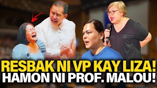 KAKA PASOK LANG PROF MALOU HINAMON SI TAMBA VP SINUPLAK SI LIZA PALAKA AT BERSAMIN [upl. by Anitak766]