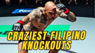 CRAZIEST Filipino Knockouts In ONE History 🇵🇭🔥 [upl. by Oak]