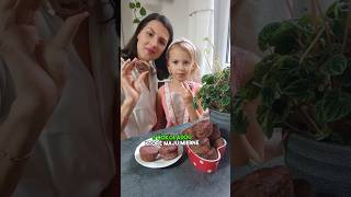 🍓🍫Jahodovočokoládové muffiny 🍫🍓😋 recept food muffins jahody cokolada [upl. by Gorrono]