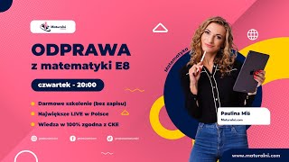 🔴Odprawa z matematyki przed Egzaminem 8klasisty 2024 🙌 [upl. by Dav]