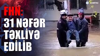 Yağışın fəsadları aradan qaldırılır GÖRÜNTÜLƏR [upl. by Lemrej]