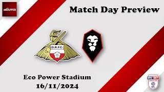 Match Preview  Doncaster Rovers vs Salford City  16112024 [upl. by Matheson183]