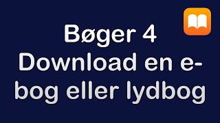 Bøger 4  Download en ebog eller en lydbog [upl. by Camella]