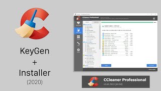 Install CCleaner Professional v564  Installer  KeyGen 2021 [upl. by Ahsitam894]