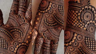 Teej 2023 special designer front hand bhrawa mehndi designs  भरवा मेहंदी  mehndi designs  mehandi [upl. by Ecirtaed]