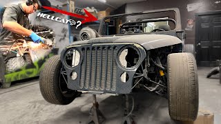 Scrap “Hellcat” Parts on Our Corvette HotRod [upl. by Llevra992]