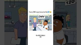 Every DMV experience be like 🥶🤣shorts familyguy [upl. by Tadich]