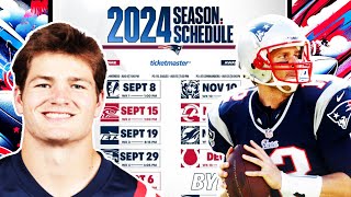 SO I SIMMED THE PATRIOTS 2024 SEASON BUT ADDED ONE PLAYER OF THE 2007 PATRIOTS EVERY WEEK [upl. by Grussing]