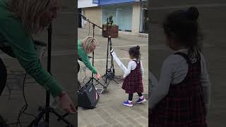 She gives singer a coin to sing baby mustwatch subscribe babynetflix [upl. by Ayatan836]