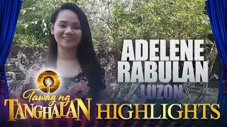 Tawag ng Tanghalan Meet Adelene Rabulan of Luzon [upl. by Hepzi]