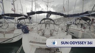 VIDEO CHECKIN SUN ODYSSEY 36i NEW [upl. by Adnek]