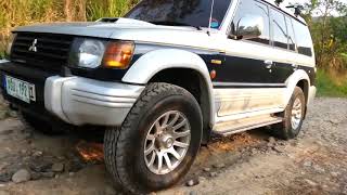 Mitsubishi Pajero Light Off Road Philippines [upl. by Neveda]