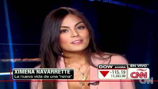 Ximena Navarrete en CNN con sus nuevos proyectos después del MUmp4 [upl. by Magena572]