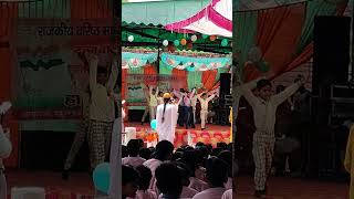 School nahi jana m Independence day celebration trendingshorts dancedance school kidsvideo [upl. by Elleirua442]