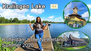 Kralingen Lake Kralingse Plas 4K  Rotterdam The Netherlands  Summer 2020 English sub [upl. by Nnomae]