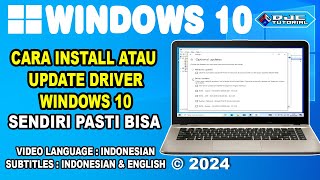 CARA INSTALL DRIVER WINDOWS 10 Terbaru 2024 [upl. by Guyer]