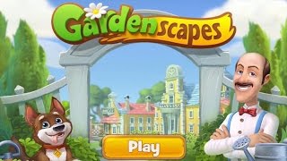 Gardenscapes  New Acres Gameplay FREE APP IOSAndroid By Playrix [upl. by Nilyak]