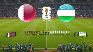 QATAR vs UZBEKISTAN  FIFA WORLD CUP 2026 QUALIFIERS [upl. by Bolger]