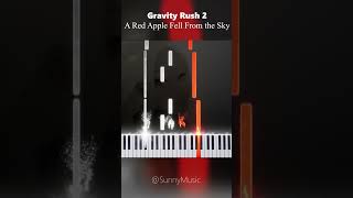 A Red Apple Fell From the Sky Gravity Rush 2 【 Music Box  SHORTS 】 GravityRush Synthesia [upl. by Miguelita491]