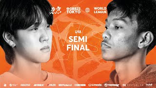 Wand 🇰🇷 vs Marvelous 🇮🇩  GRAND BEATBOX BATTLE 2023 WORLD LEAGUE  U18 Semi Final [upl. by Mond]