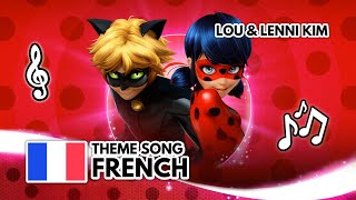 MIRACULOUS  EXTENDED THEME SONG French  Lou amp Lenni Kim [upl. by Shela]