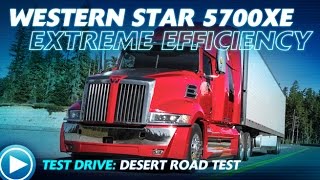 Western Star 5700XE Desert Road Test [upl. by Oza11]