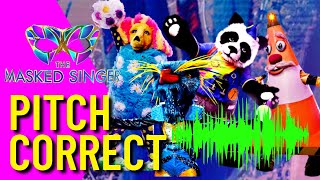 Masked Singer UK Pitch Correct Audio  Series 3 [upl. by Elaweda]