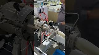 PVC corrugated pipe machine [upl. by Pedaiah]