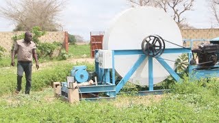 Énergie  Un sénégalais a inventé une machine génératrice de courant Baba Diarra est natif de Thiès [upl. by Arreip]