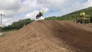 Josh Taylor at fraddon mx track revamp 166 [upl. by Stanfill900]