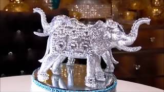 DIY DOLLAR TREE GLAM BLING ELEPHANT EASY [upl. by Stenger362]