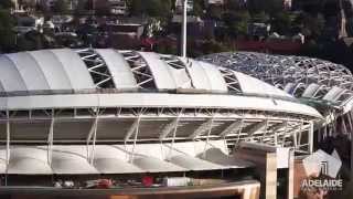 Adelaide Oval time lapse  from start to finish [upl. by Stutsman]