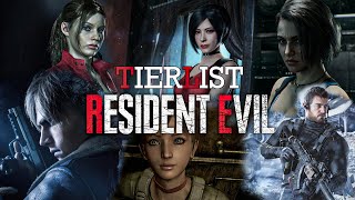 TierList RESIDENT EVIL â˜¢ï¸ Juegos Armas Personajes Enemigos [upl. by Eerized]