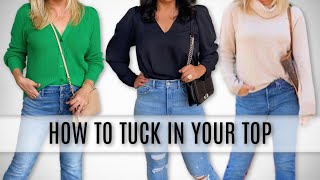 How to Tuck in a Shirt  WHEN TO TUCK amp NOT TUCK [upl. by Yunick]