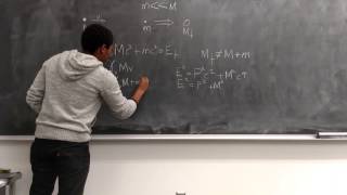 Relativistic dynamics  Solution to Sample Question [upl. by Naivaf134]