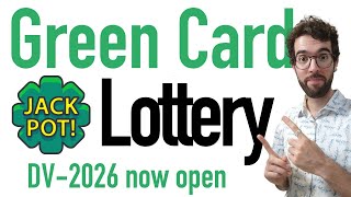 Green Card Lottery 2024 DV2026 [upl. by Kashden]