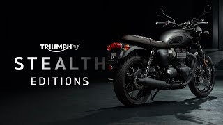 Introducing the ALLNEW Triumph Bonneville T120 Black Stealth Edition [upl. by Eiramlirpa316]