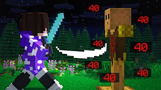 A ESPADA SUPREMA DE 40 DE DANO GLASS SWORD  Minecraft Super [upl. by Jannel]