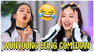 IVE Wonyoung Being A Comedian [upl. by Nomla]