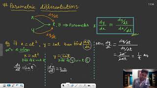 P  16  parametric differentiation  differentiation calculus  differentiation [upl. by Namrehs]