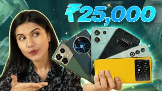 Best Phones Under ₹ 25000 in 2024 My Top 7 Picks [upl. by Ettennahs]