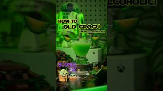 How To Make Old Grogu  NonAlcoholic Star Wars Drink  masteryoda starwars sincitybartender [upl. by Leifeste194]