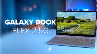 Samsung Galaxy Book Flex 2 5G im Test Das erste Notebook mit 5G  deutsch [upl. by Ahseyn]