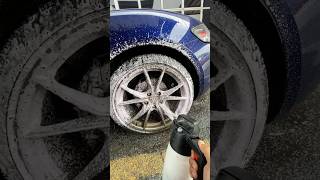 Porsche wheel cleaning polishing carcare detailing carmaintenance wheelcleaning carwashing [upl. by Tannenwald]