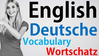 Episode001 EnglishGerman Vocabulary Englisch Deutsch Wortschatz Vokabular Übersetzung Translation [upl. by Laen]