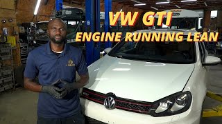 Volkswagen GTI Code P0171 System Too Lean Bank 1 Diagnosis and Repair [upl. by Sakiv873]